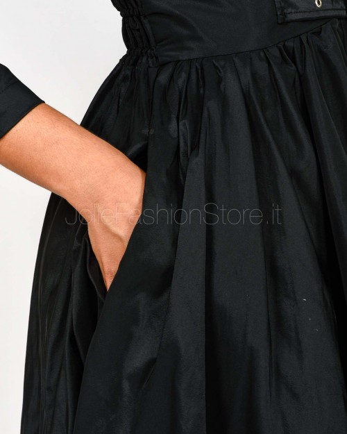 Meimeij Abito Midi Con Cinghiette Nero  M5IJ03 100