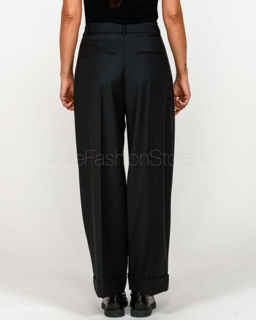 Meimeij Pantalone Con Piences Nero  M5IH13 100