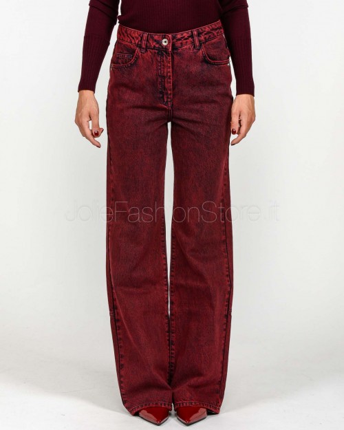 Patrizia Pepe Jeans Velvet Red Wash  8P0750 D121 R865