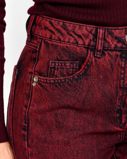 Patrizia Pepe Jeans Velvet Red Wash  8P0750 D121 R865