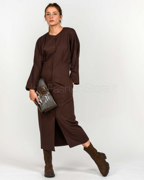 Meimeij Abito Midi Chocolate  M5IB07 828