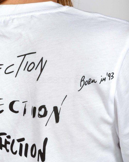 Patrizia Pepe T-Shirt (IM)PERFECTION Bianco Ottico  2M4521 J365 W103