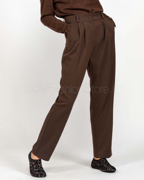 Actualee Pantalone Marrone