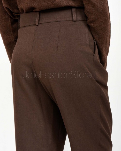 Actualee Pantalone Marrone  15169 BROWN