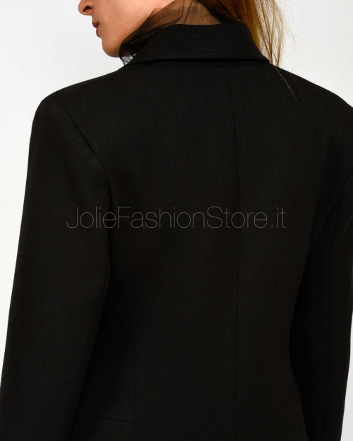 Actualee Giacca Monopetto Nero  15110 BLACK