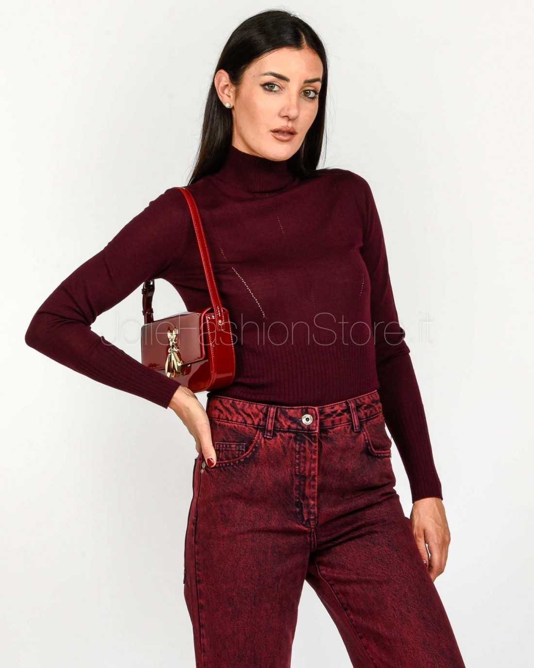 Patrizia Pepe MAGLIA/KNIT Purple Red