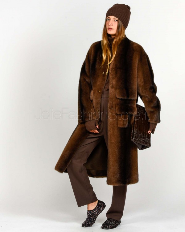 Ermanno Pocketed Coat Moro  D47ED065E94-E94 MF938