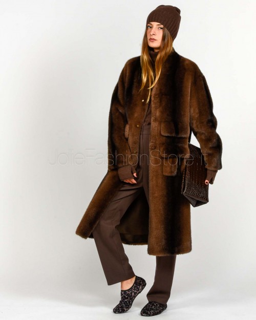 Ermanno Pocketed Coat Moro