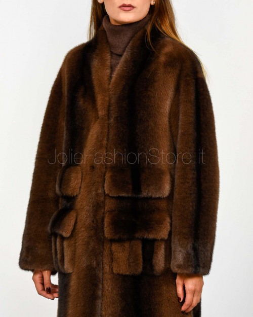 Ermanno Pocketed Coat Moro  D47ED065E94-E94 MF938