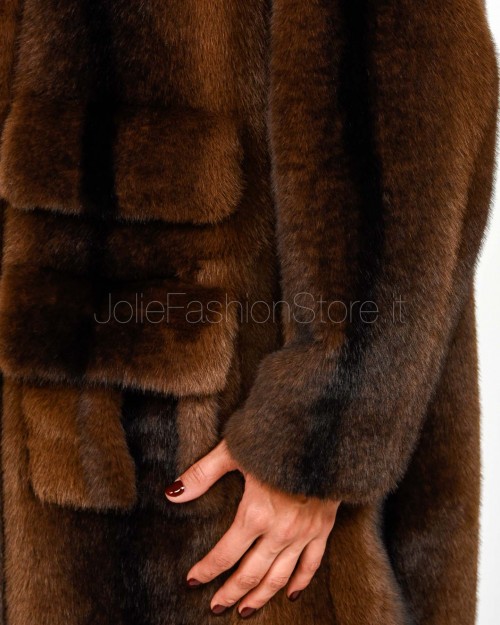 Ermanno Pocketed Coat Moro  D47ED065E94-E94 MF938