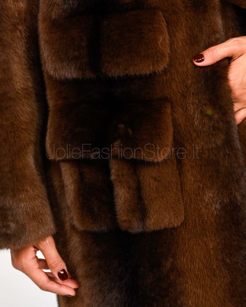 Ermanno Pocketed Coat Moro  D47ED065E94-E94 MF938
