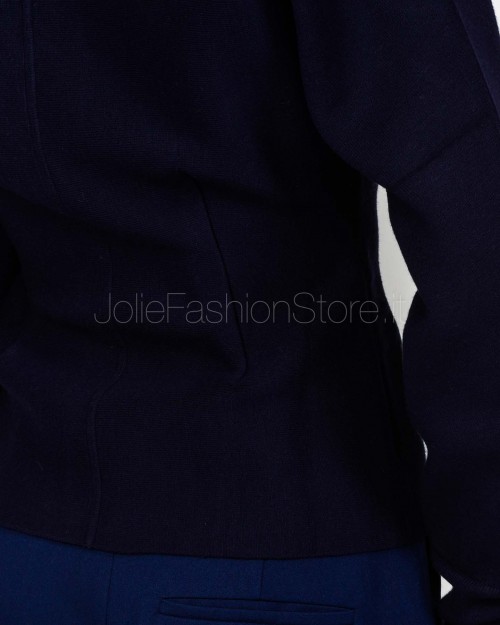 Patrizia Pepe Maglia Scollo a V Evening Blue  8K0345 K283 CA67