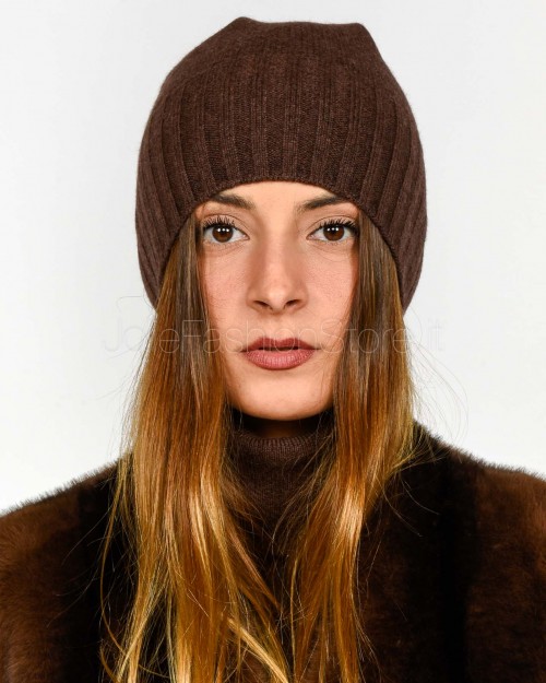 Not Shy Cappello in Cashmere Coffee Modello Ines  INES COFFEE
