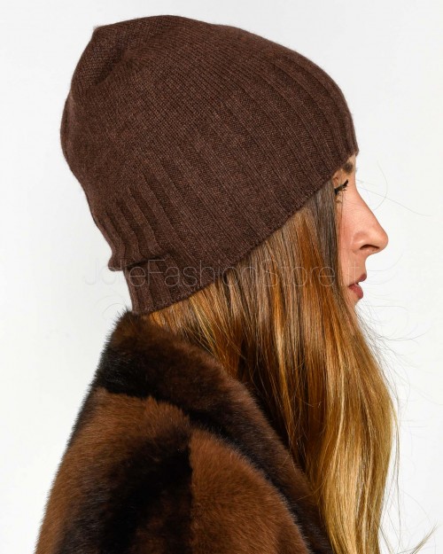 Not Shy Cappello in Cashmere Coffee Modello Ines  INES COFFEE