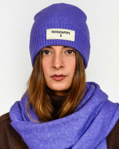 Patrizia Pepe Berretto Digital Violet  8F0082 K287 M540