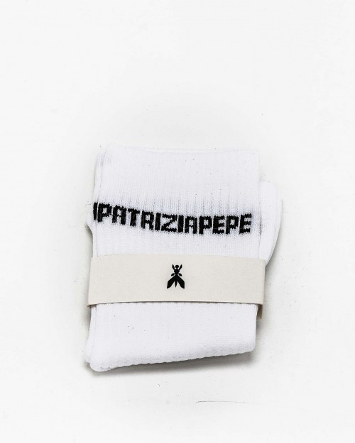 Patrizia Pepe Calzino Spugna Bianco  8F0062 K062 W101 BIANCO
