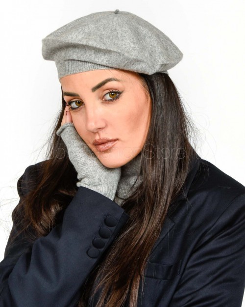 Not Shy Cappello in Cashmere Grigio Modello Alanis