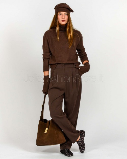 Not Shy Guanti in Cashmere Coffee Modello River  RIVER COFFEE