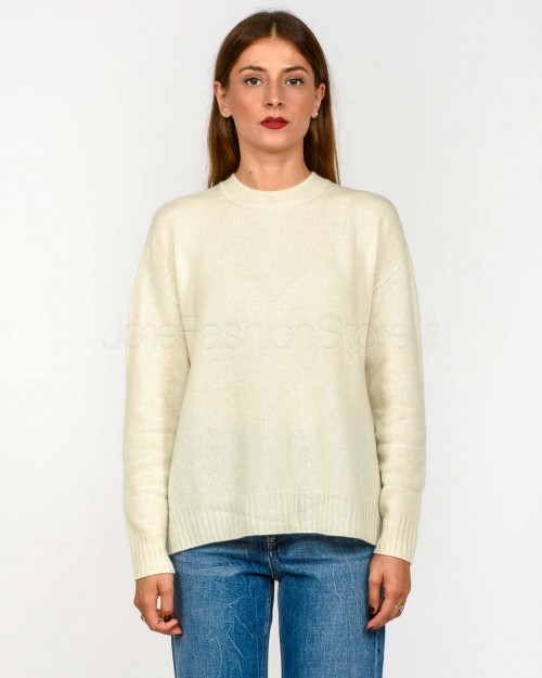 Solo Tre Maglione Lana/Cashmere Bianco  M3F0021 FU 03S PANNA