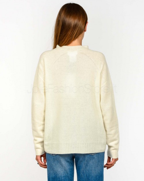 Solo Tre Maglione Lana/Cashmere Bianco  M3F0021 FU 03S PANNA