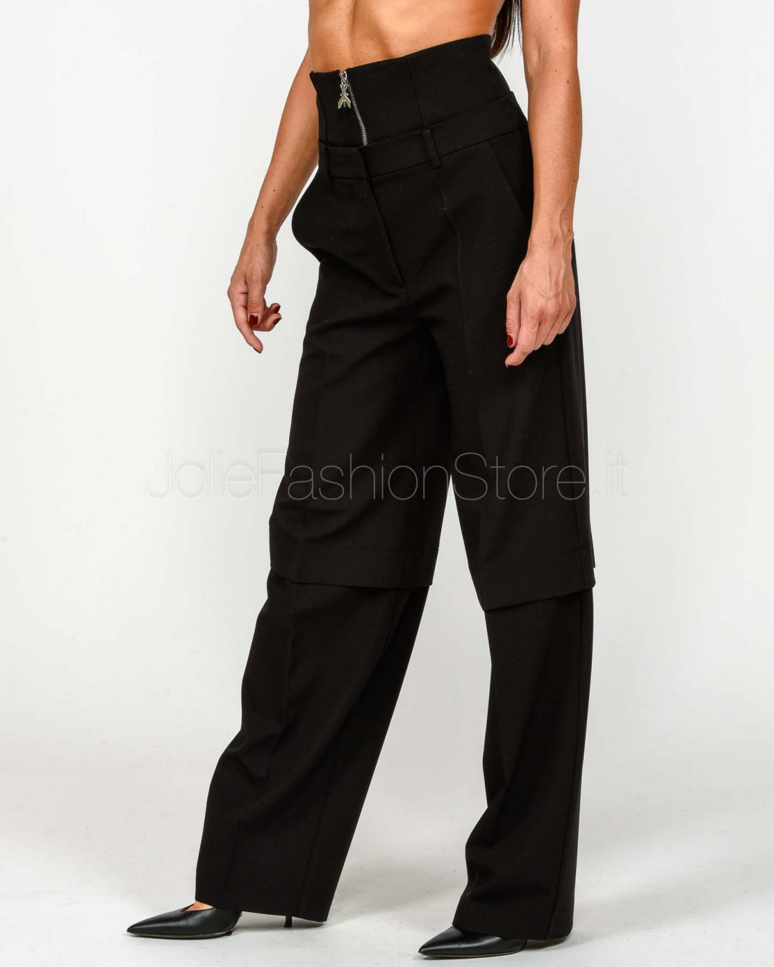 Patrizia Pepe PANTALONI/TROUSERS Nero  2P1706 A498 K103