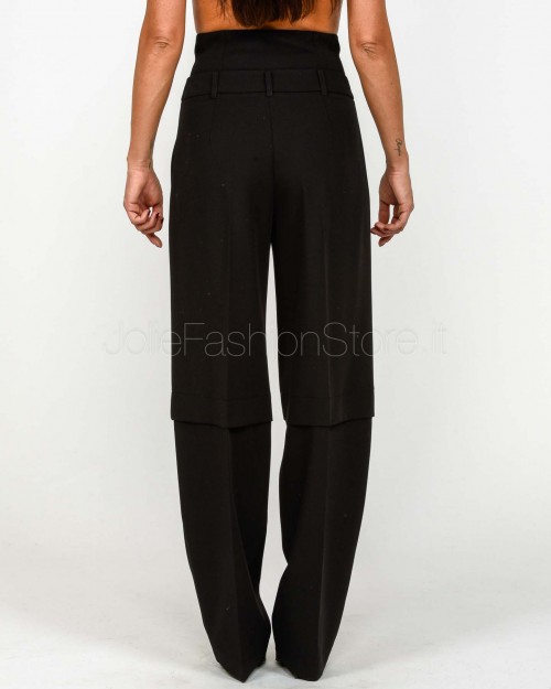 Patrizia Pepe PANTALONI/TROUSERS Nero  2P1706 A498 K103