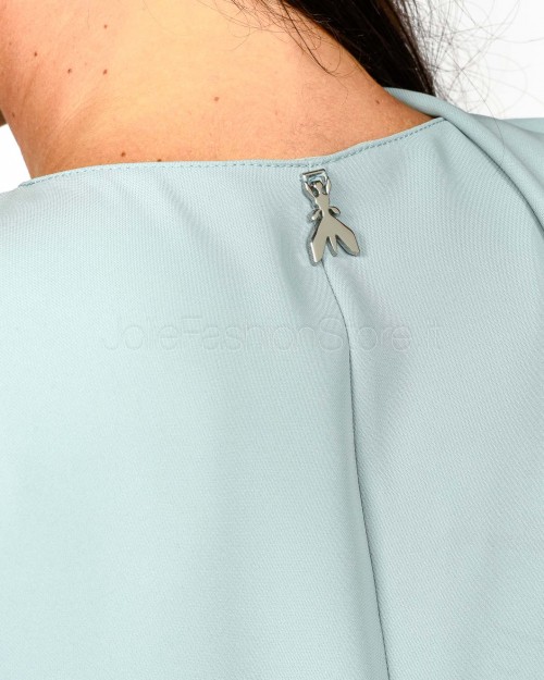 Patrizia Pepe Abito Con Sciarpa Silver Green  2A2967 A454 G618
