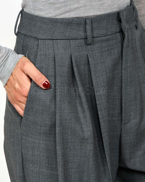 Meimeij Pantalone Con Piences Gray Quill  M5IH13 160