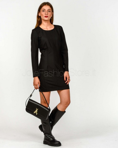 Patrizia Pepe Abito Sfiancato Nero  2A2974 A475 K103