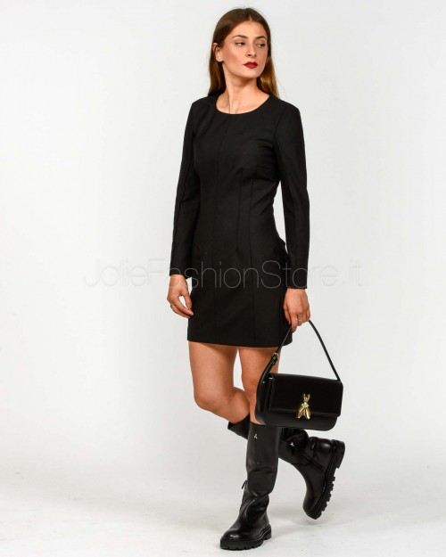 Patrizia Pepe Abito Sfiancato Nero  2A2974 A475 K103