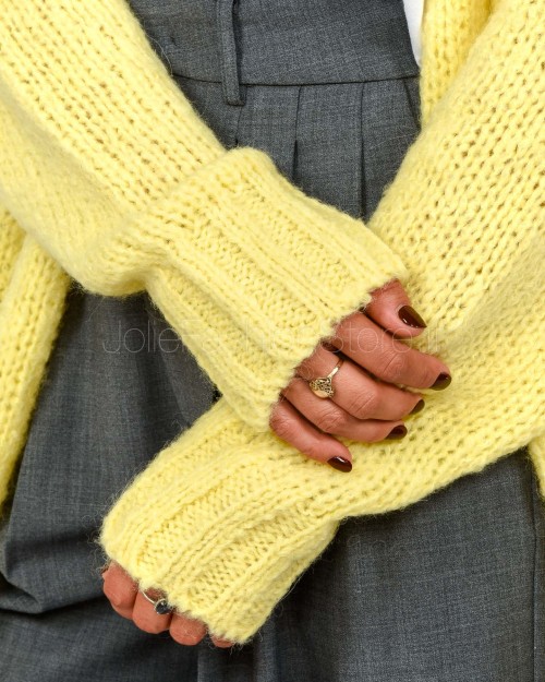 Meimeij Cardigan Lungo Macaron  M5IZ90 833