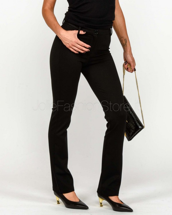 Patrizia Pepe Pantalone Slim Fit Nero  8P0771 A025 K103