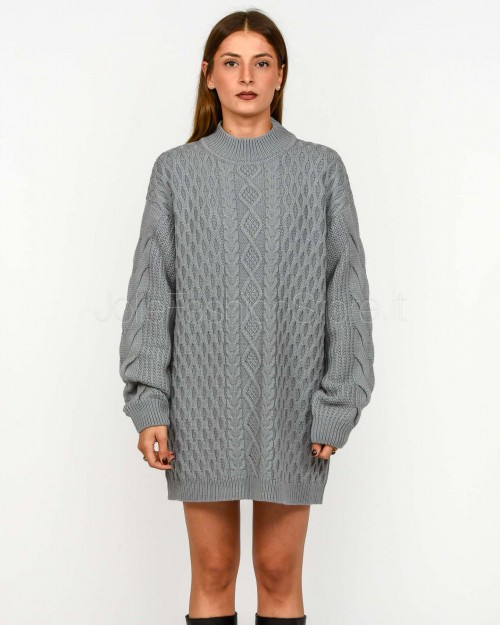 Patrizia Pepe Abito Misto Lana Mistery Gray  2K0334 K217 S733