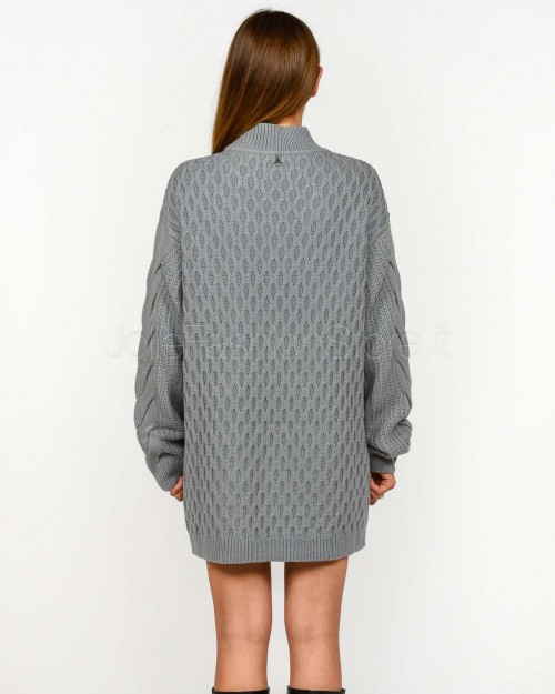 Patrizia Pepe Abito Misto Lana Mistery Gray  2K0334 K217 S733