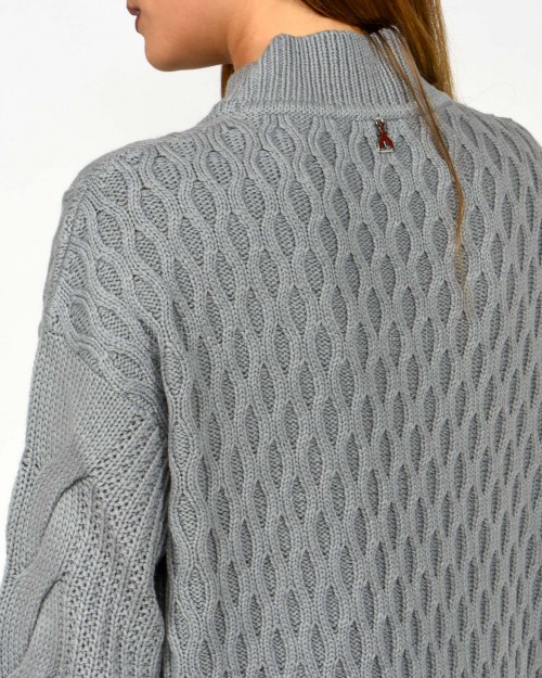 Patrizia Pepe Abito Misto Lana Mistery Gray  2K0334 K217 S733
