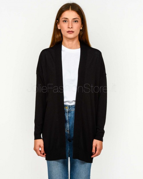 Solo Tre Cardigan Nero  M3D0071 A 99