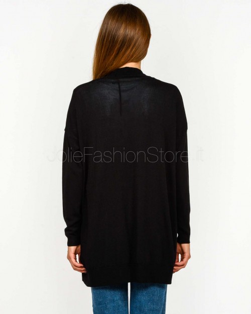 Solo Tre Cardigan Nero  M3D0071 A 99