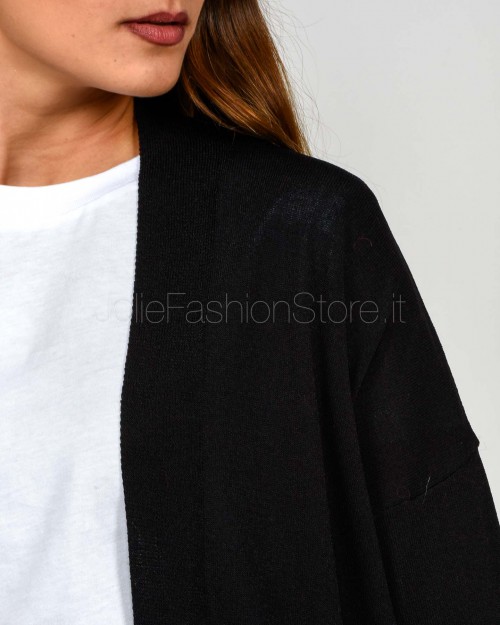 Solo Tre Cardigan Nero  M3D0071 A 99