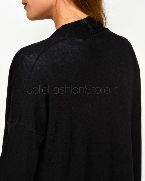 Solo Tre Cardigan Nero  M3D0071 A 99