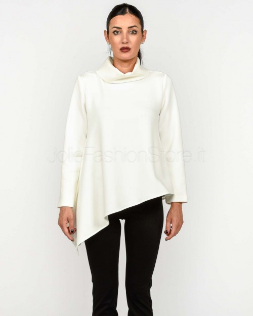 Meimeij Blusa Svasata Off White  M5ID06 791