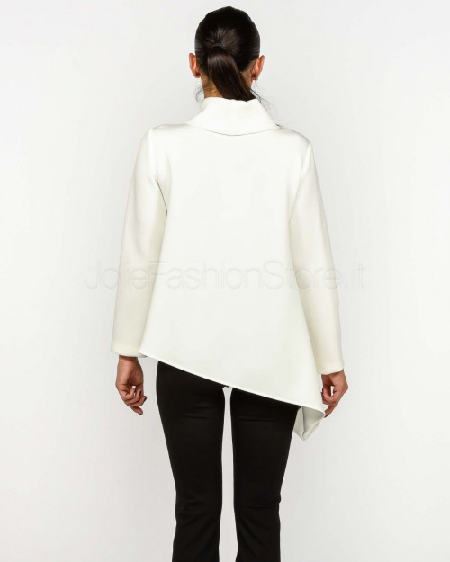 Meimeij Blusa Svasata Off White  M5ID06 791