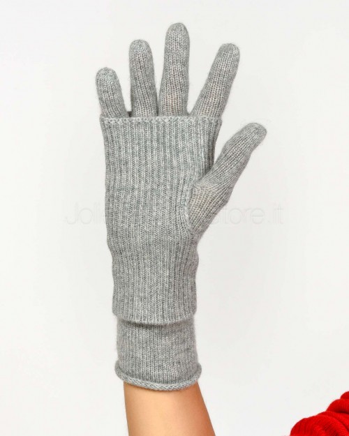 Not Shy Guanti in Cashmere Grigio Modello River  RIVER GRIS CHINE