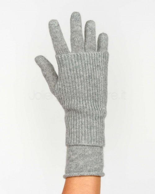 Not Shy Guanti in Cashmere Grigio Modello River  RIVER GRIS CHINE