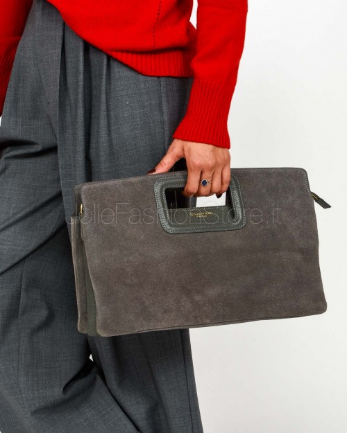 My Best Bag Borsa a Mano Grigio Modello Viktoria  F1-MYB-1025 SMOG