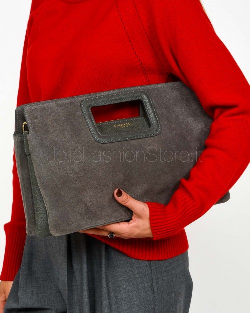 My Best Bag Borsa a Mano Grigio Modello Viktoria  F1-MYB-1025 SMOG