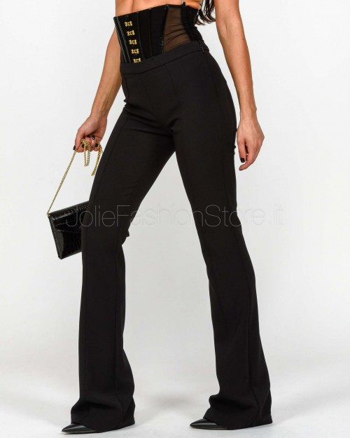 Elisabetta Franchi Pantalone Nero