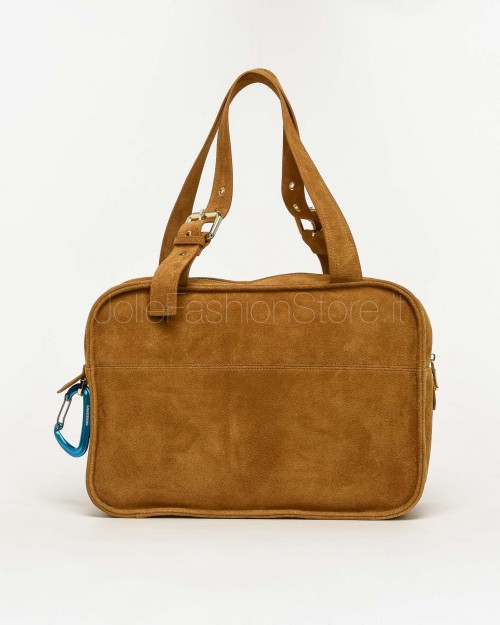 Patrizia Pepe Borsa Shopping (IM)PERFECTION in Suede Natural  2B0125 L152P B768