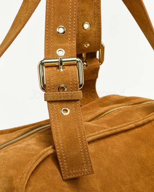 Patrizia Pepe Borsa Shopping (IM)PERFECTION in Suede Natural  2B0125 L152P B768
