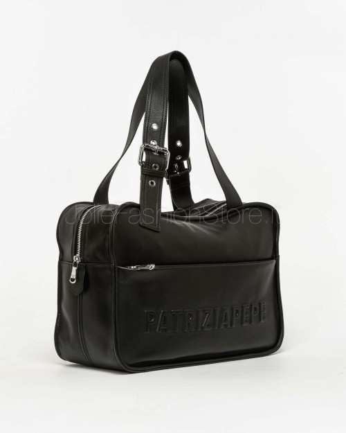 Borsa Shopping (IM)PERFECTION in Pelle Nero  2B0125 L113F K103