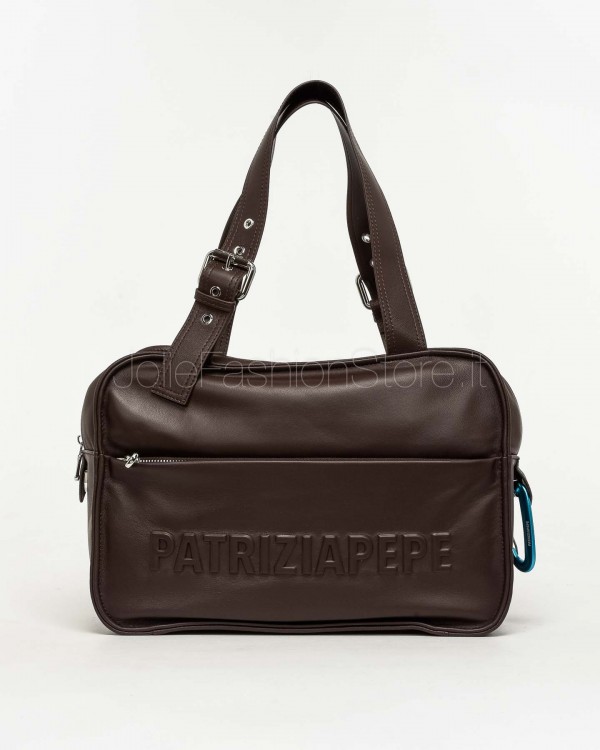 Borsa Shopping (IM)PERFECTION in Pelle Deep Chocolate  2B0125 L113F B856